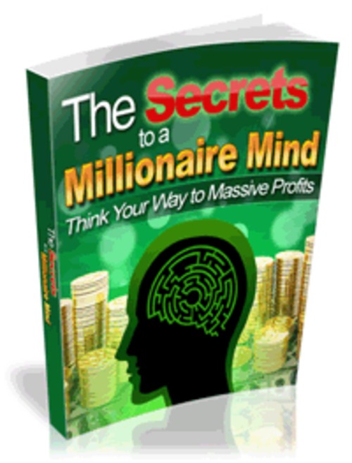 Product picture Millionaire Mind Secrets